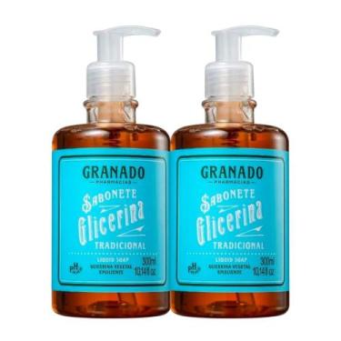 Imagem de Kit 2 Sabonete Líquido Granado Tradicional Vegetal 300ml
