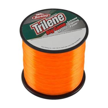 Imagem de Berkley Trilene Big Game Linha de pesca monofilamento, laranja Blaze, 9 kg - 600 m