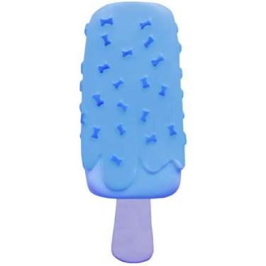Imagem de Brinquedo mordedor para Cachorro Sorvete Picolé colorido para cães The
