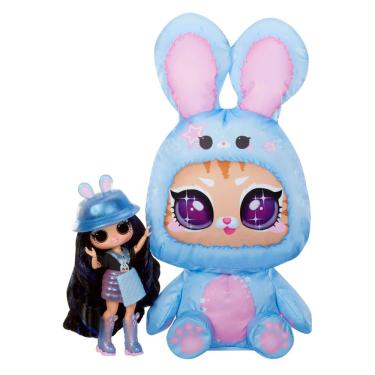 Imagem de Boneca L.O.L Tweens Costume Surprise Aya Cherry com Fantasia de Coelho Inflável Azul
