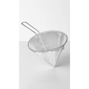 Imagem de Coador Cônico Inox Multiuso 16cm - Congratulations Store