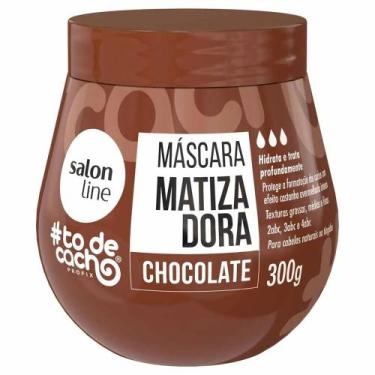 Imagem de Máscara Matizadora Chocolate Tô de Cacho Salon Line 300g