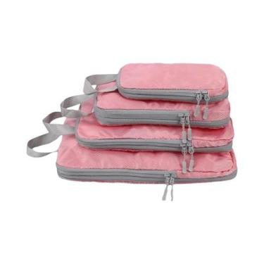 Imagem de Conjunto De 4 Peças De Bolsas De Armazenamento De Viagem Impermeáveis 