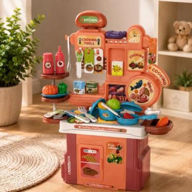 Imagem de Kit Cozinha Infantil Completa com Acessórios 46 Peças - TOYS & TOYS