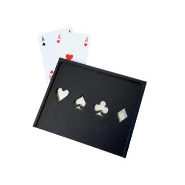 Imagem de Porta Baralho E Cartas De Jogo Caixa Organizadora Premium - Genérica