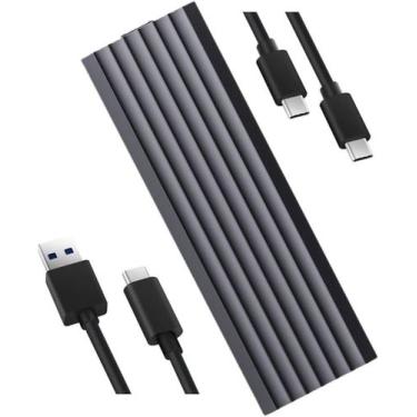 Imagem de Case Externo Para SSD M.2 NVMe Hiksemi MDC1 USB Tipo C 3.2 Gen2 10Gbps