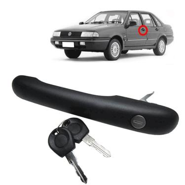 Imagem de Maçaneta Externa Porta Dianteira Santana 98 A 06  Esquerda