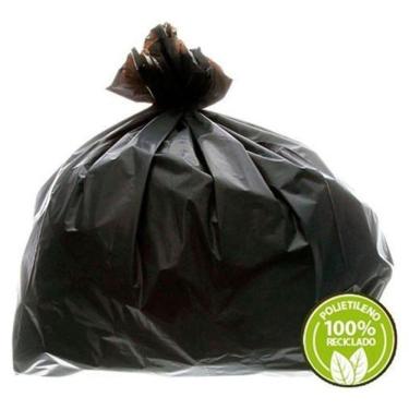 Imagem de Saco De Lixo 200 Litros Preto Reforçado 100Un