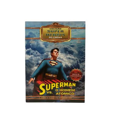 Imagem de Box slim superman vs O homem atômico coleção super heróis do cinema ed. colecionador