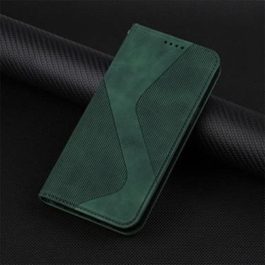 Imagem de Capa de couro retrô carteira para Samsung Galaxy S22 S21 S20 FE Ultra S10 E S9 Plus Suporte à prova de choque para bolsas de telefone, verde, para Galaxy S21 S30