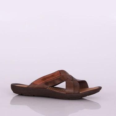 Imagem de Chinelo Slide Casual Masculino Itapuã Tabaco