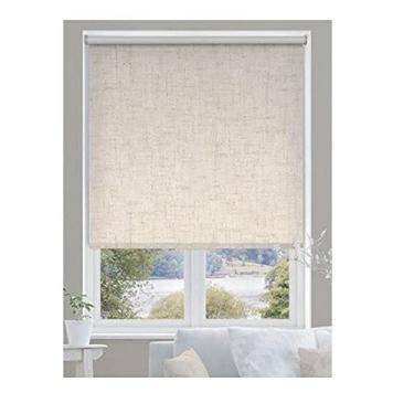 Imagem de Persiana Rolo Blackout Robust Linho 120 (L) x 160 (A) cm 100% Escuro Cortina Roller 1,20 X 1,60 m