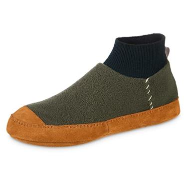 Imagem de Acorn Pantufa de lã unissex adulto par polar, Pinheiro escuro, 7.5-8.5 Women/6-7 Men