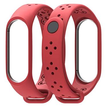 Imagem de Pulseira extra para Xiaomi MI Band 4 - New version (Vermelha NK)