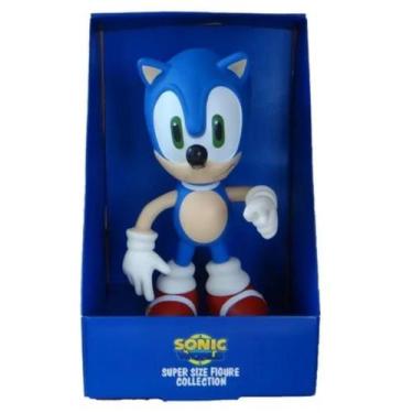 Kit Boneco Sonic 16cm Sega Coleção + Caneca Personalizada 350ml
