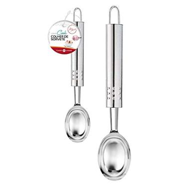 Imagem de Colher De Sorvete Boleador Concha De Sorvete Bola Aço Inox