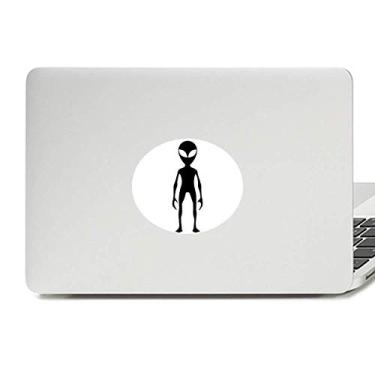 Imagem de Adesivo para laptop com emblema de vinil alienígena do universo e alienígena