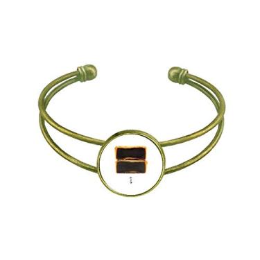 Imagem de Bracelete retrô com pasta de feijão vermelho e bolo de lua no meio do outono