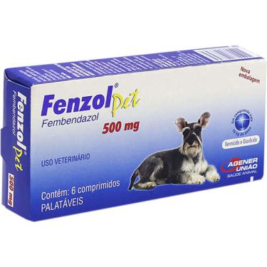 Imagem de Fenzol Pet com 6 unidades - 500 mg