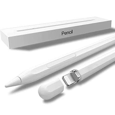 Imagem de Caneta Stylus sensível para Apple Pencil com rejeição de palma para iPad 6, 7, 8, geração Pro, 11, 12,9, Air 3, 4, min, 5