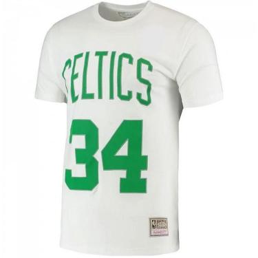 Imagem de Camiseta Mitchell & Ness Estampada Boston Celtics #34 Pierce-Unissex