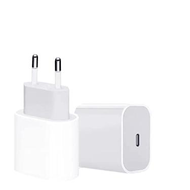 Imagem de Carregador Fonte Tipo C Adaptador USB-C p/iphone 11 12 13 14 Pro Pro MAx