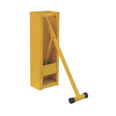 Imagem de Amassador De Latas Latão Latinha Até 473Ml Manual Amarelo