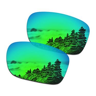 Imagem de SmartVLT Lentes de substituição verde-esmeralda masculinas para óculos de sol Oakley Latch Beta OO9436