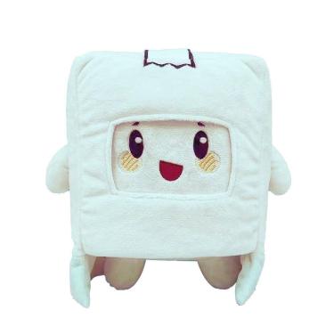 Imagem de Boneca de pelúcia, desenho animado, macio, decorativo, presente de Natal