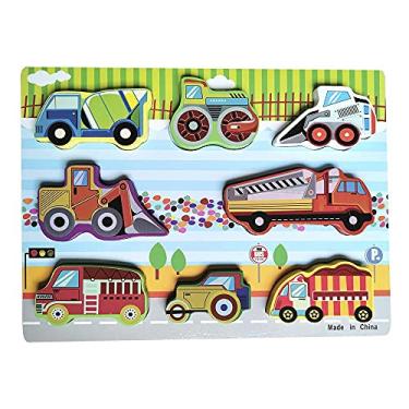 Imagem de DM Brinquedo Didático Aprenda Montar Encaixar Brincando Veículos, DM Toys