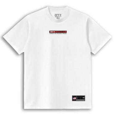 Imagem de Camiseta Streetwear Off-Y Authentic Collection White (BR, Alfa, GG, Regular, Branco)