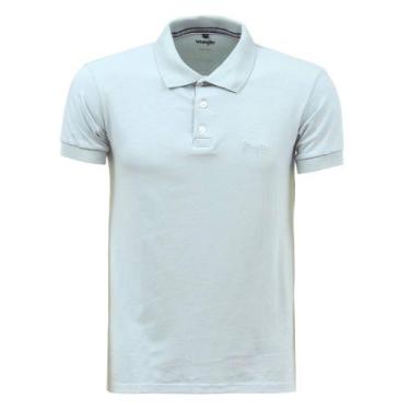 Imagem de Camiseta Gola Polo Masculina Verde Clara Wrangler 36007