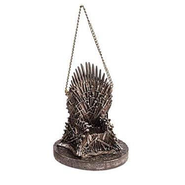 Imagem de Kurt Adler GO2142T Ornamento de trono de resina Game Of Thrones de 10 cm