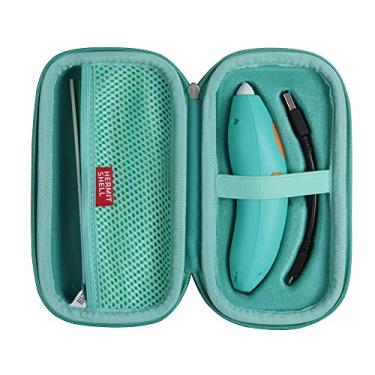 Imagem de Hermitshell Capa rígida de viagem para 3Doodler Start+ Essentials (2024) Conjunto de canetas 3D (azul)