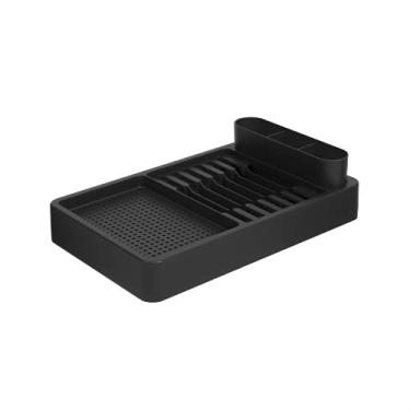 Imagem de Escorredor De Louça Flat, Preto, Coza