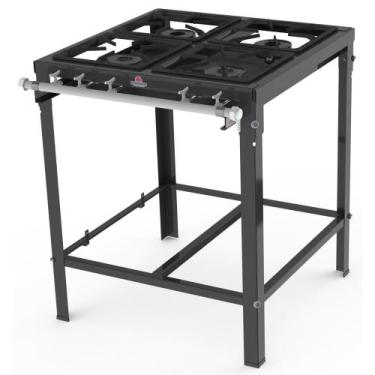 Imagem de Fogão Progás 4 Queimadores Simples PMS-400F