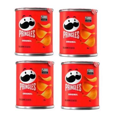 Imagem de Kit 45 Unidades Salgadinho Mini Batata Chips Pringles 35G