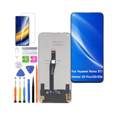 Imagem de Substituição de tela para Huawei Nova 5T Original, para Honor 20 Pro/20/20s LCD Touch Panel Display Digitalizador Peças de reparo com kit