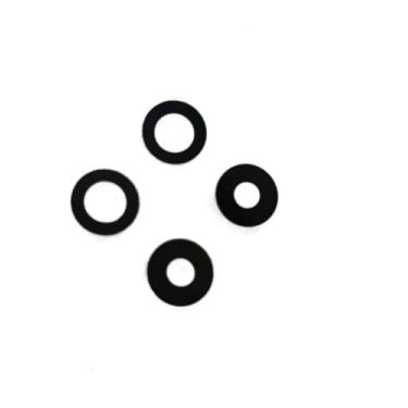 Imagem de zhxchzhi Substituição da tampa traseira da lente de vidro da câmera traseira OEM para REVVL 6 Pro TMAF035G 4 peças/conjunto