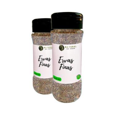 Imagem de Mix Ervas Finas Importada Alta Qualidade Kit 2 Pote com Dosador 25g  -
