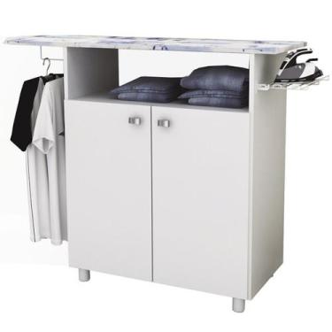 Imagem de Tabua de Passar Roupa 2 Portas TP3000 Branco Tecno Mobili, Branco