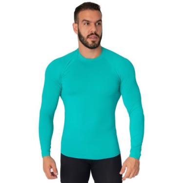 Imagem de Blusa Térmica Poliamida Proteção Solar UV Masculina Segunda Pele - Bel