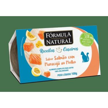 Imagem de Fórmula Natural RC Gatos Adultos Salmão,Maracujá Ao Molho 100g - Formu