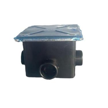 Imagem de Caixa de passagem para iluminação piscina com tampa inox - Aquex