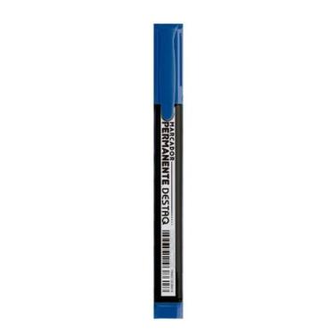 Imagem de Marcador Permanente Destaq Traço 1-4mm Compactor, azul