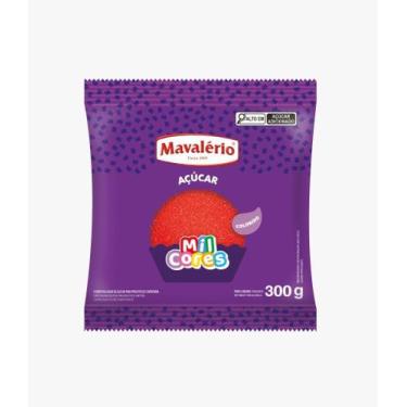 Imagem de Açúcar Granulado Vermelho 300g - Mavalério - Mavalerio