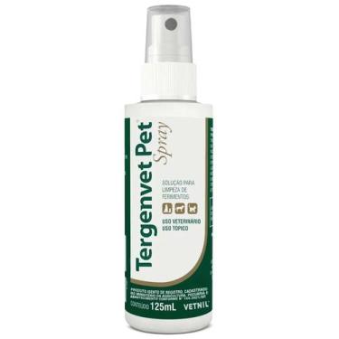 Imagem de Tergenvet Spray 125ml Limpeza Feridas Cães E Gatos - Vetnil