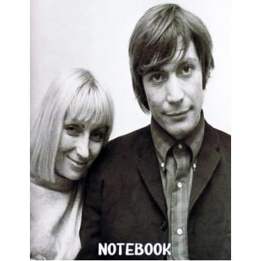Imagem de Notebook : Charlie Watts The Rolling Stones RockBand Notebook Lined Page 6x9. Gift Book for Writing, Home or Work Thankgiving Notebook for Fans #21