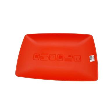 Imagem de Centro de Mesa Retangular Dehaus Fruteira de mesa Vermelho