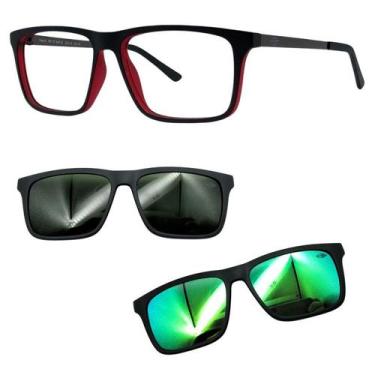 Imagem de Oculos Mormaii 6132 Swap 6 AA9 Com 2 Clipons G15 e Verde, G15, Verde